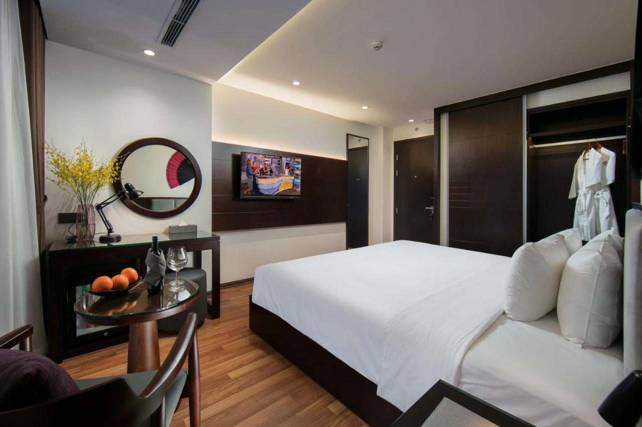 Hanoi Fiesta Hotel & Spa Exterior foto